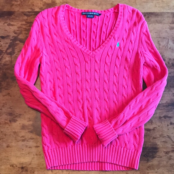 Ralph Lauren Sweaters - 🍋Ralph Lauren Polo Sport vneck chunky sweater szM